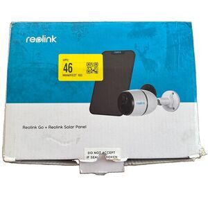 Reolink Go Outdoor Security Camera + Solar Panel & Camouflage Skin Trail Cam